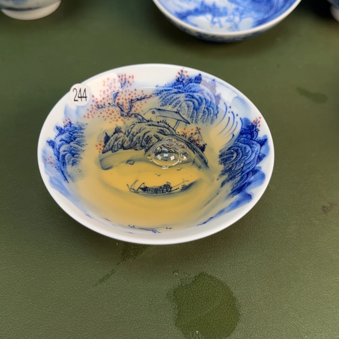 景德镇纯手绘茶具圆圆244