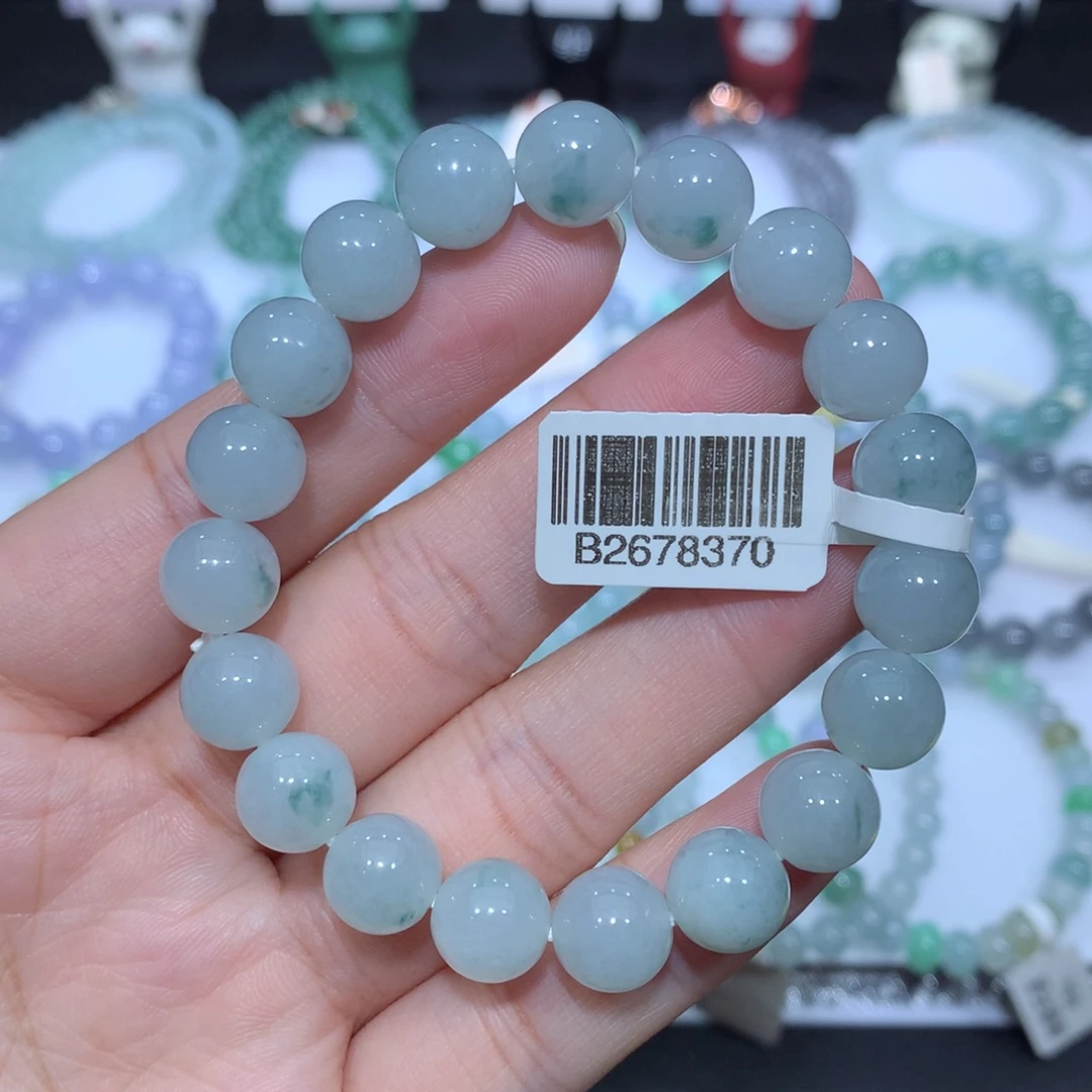 翡翠未镶嵌手串天然