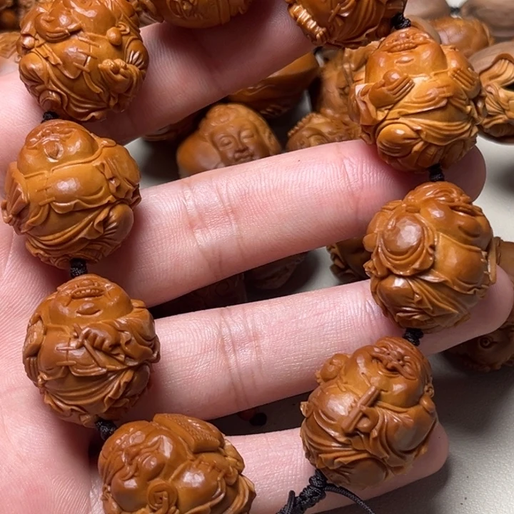 *****手串橄榄核地主财神