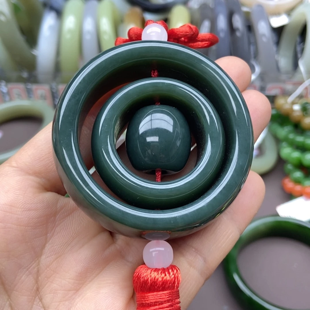 和田玉吊坠(不含链)未镶嵌