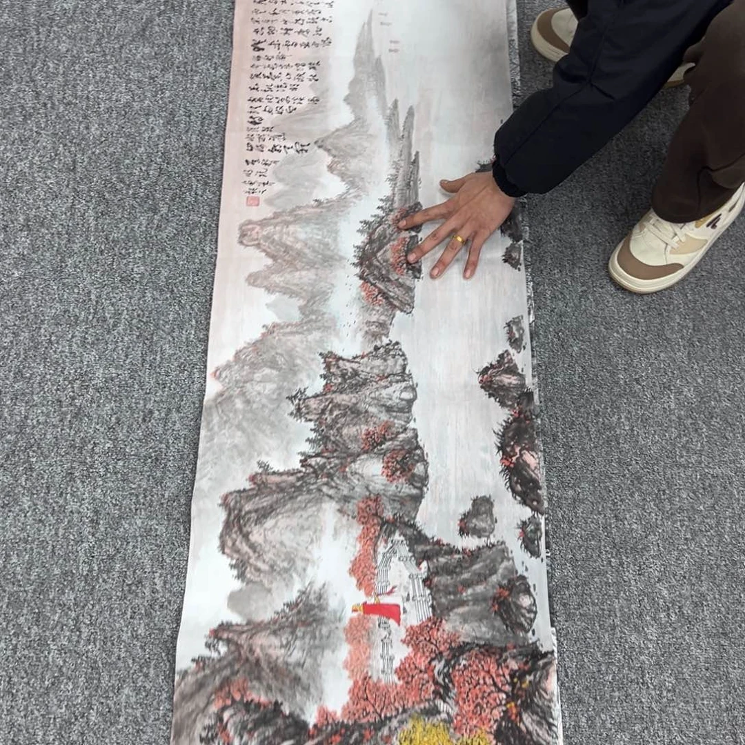 国画纯手绘字画宣纸