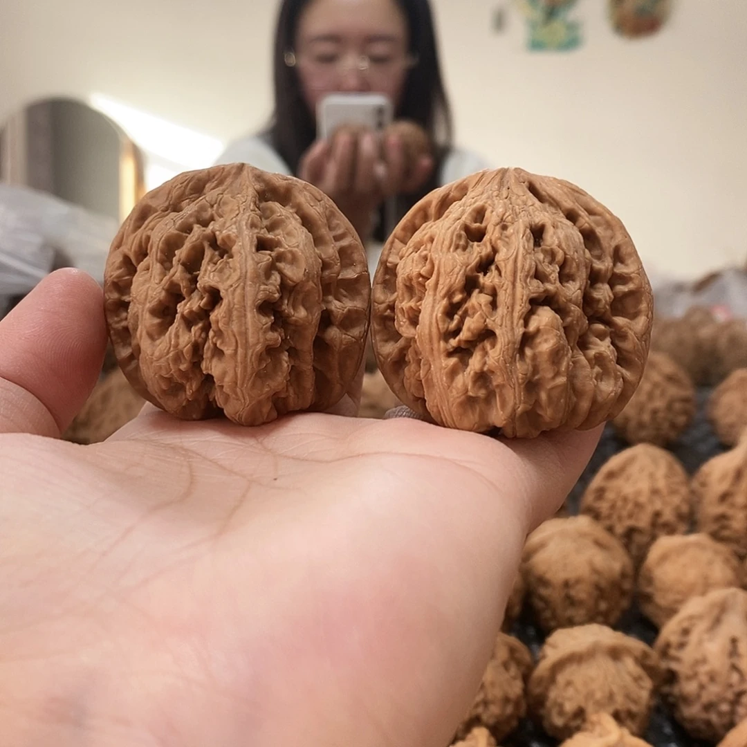吊坠文玩核桃粗筋45黄