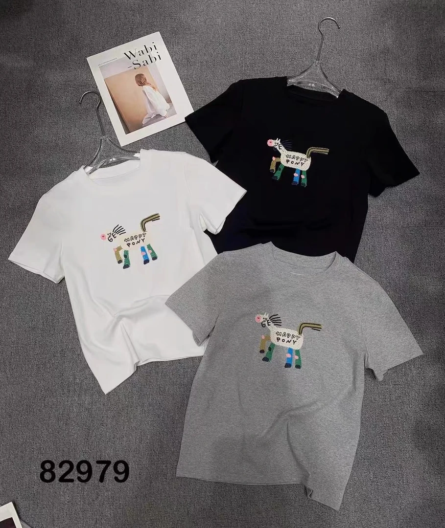 000 女士短袖夏季显瘦气质时尚品牌撤柜