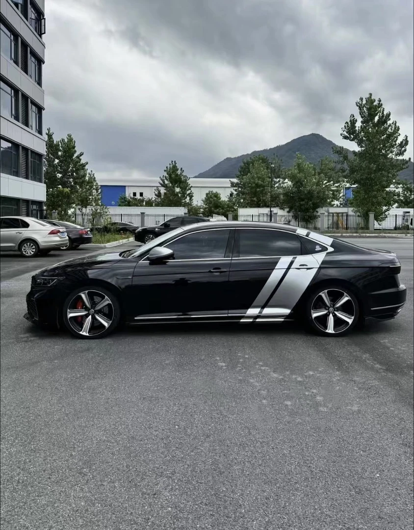 大众迈腾帕萨特宝来汽车贴纸车贴遮挡划痕车后门拉花热门车贴拉花