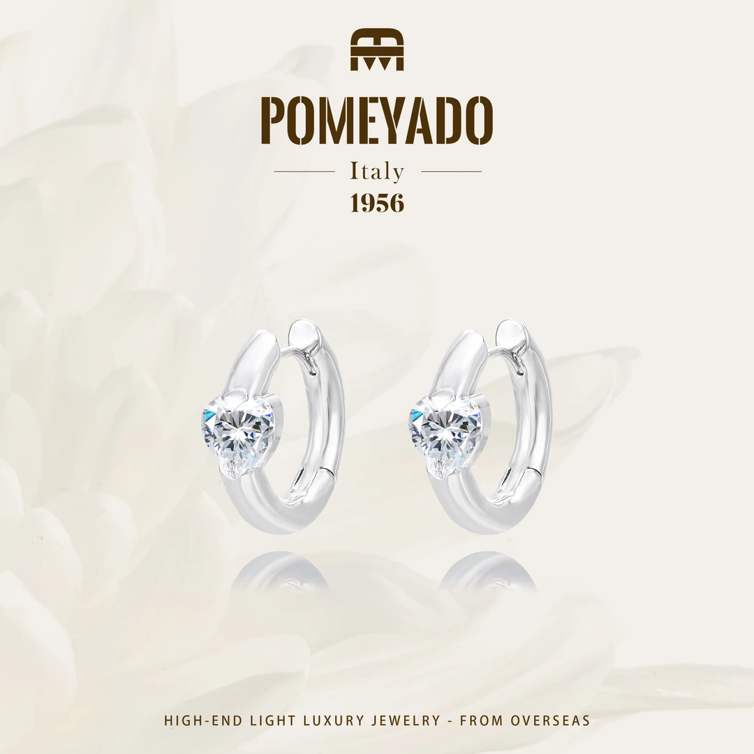 【星光一点】Pomeyado设计师款冬日百搭轻奢耳扣F5317