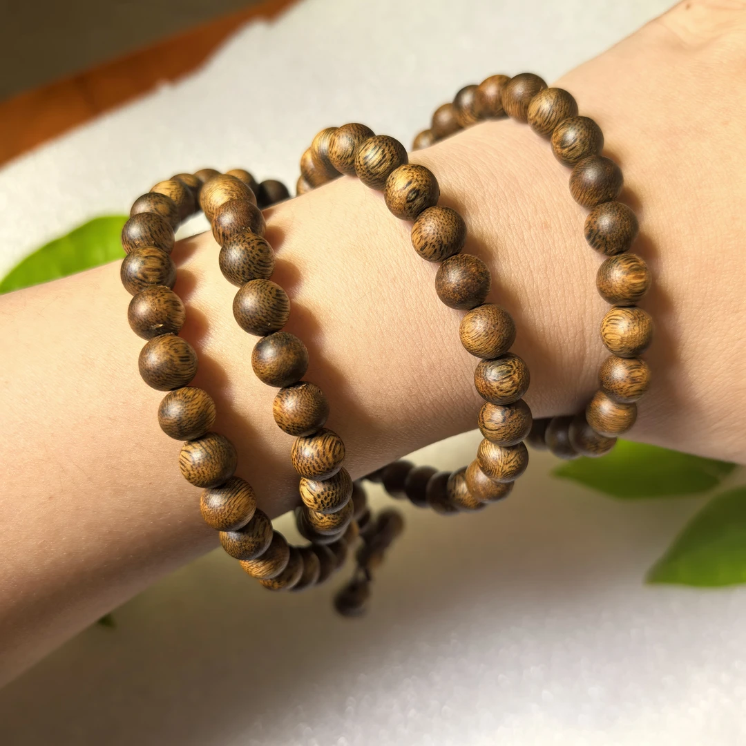 沉香沉香【卡8 圆珠多圈手串】 多样性发一