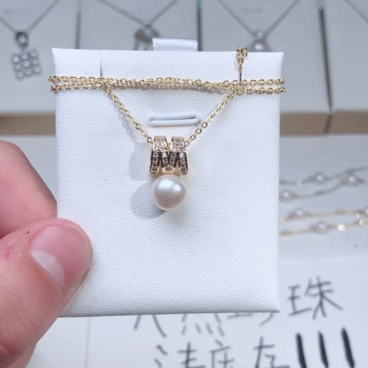 淡水珍珠耳饰未镶嵌