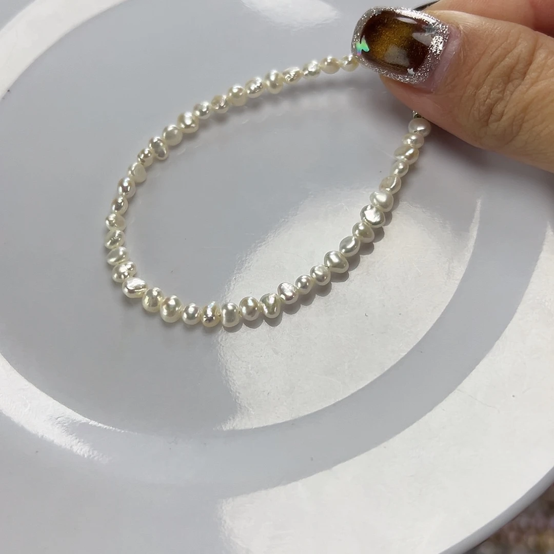 淡水珍珠钛钢手绳