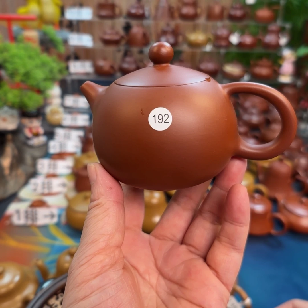 茶壶朱泥朱泥茶壶微瑕150c