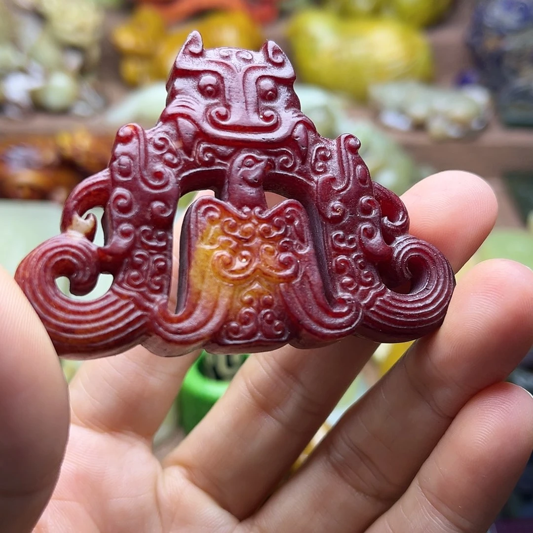 白玉菩提吊坠178。。