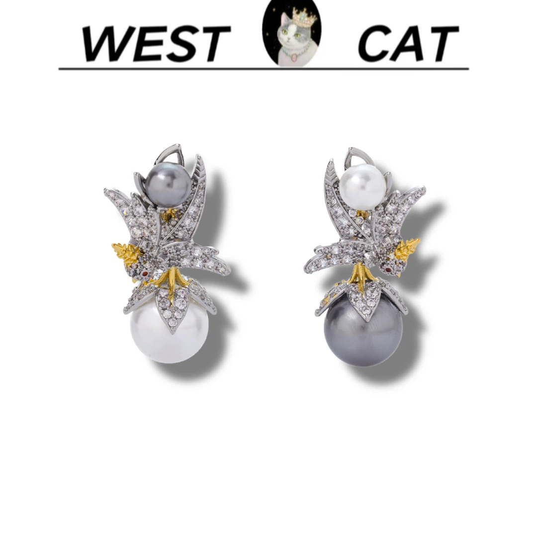 外货高品高奢耳钉V-5615