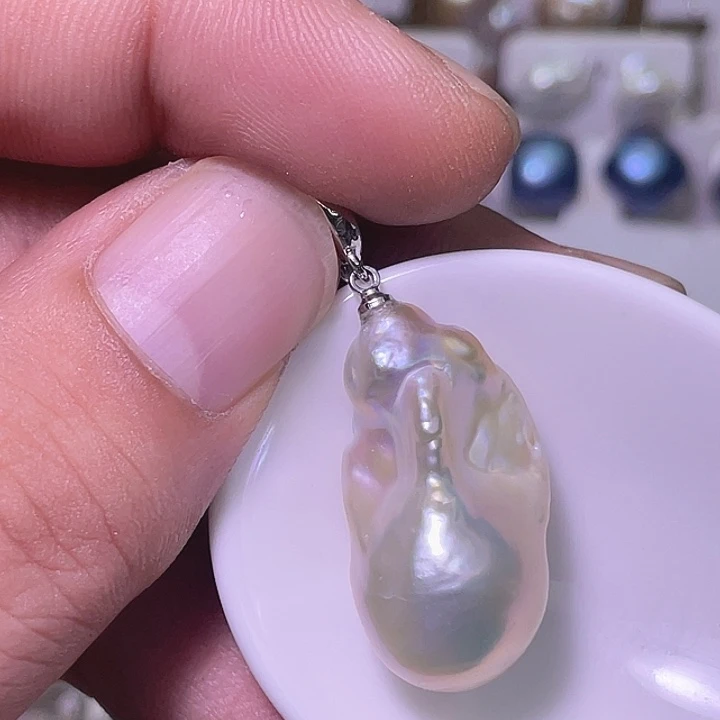 颈饰合金淡水珍珠69