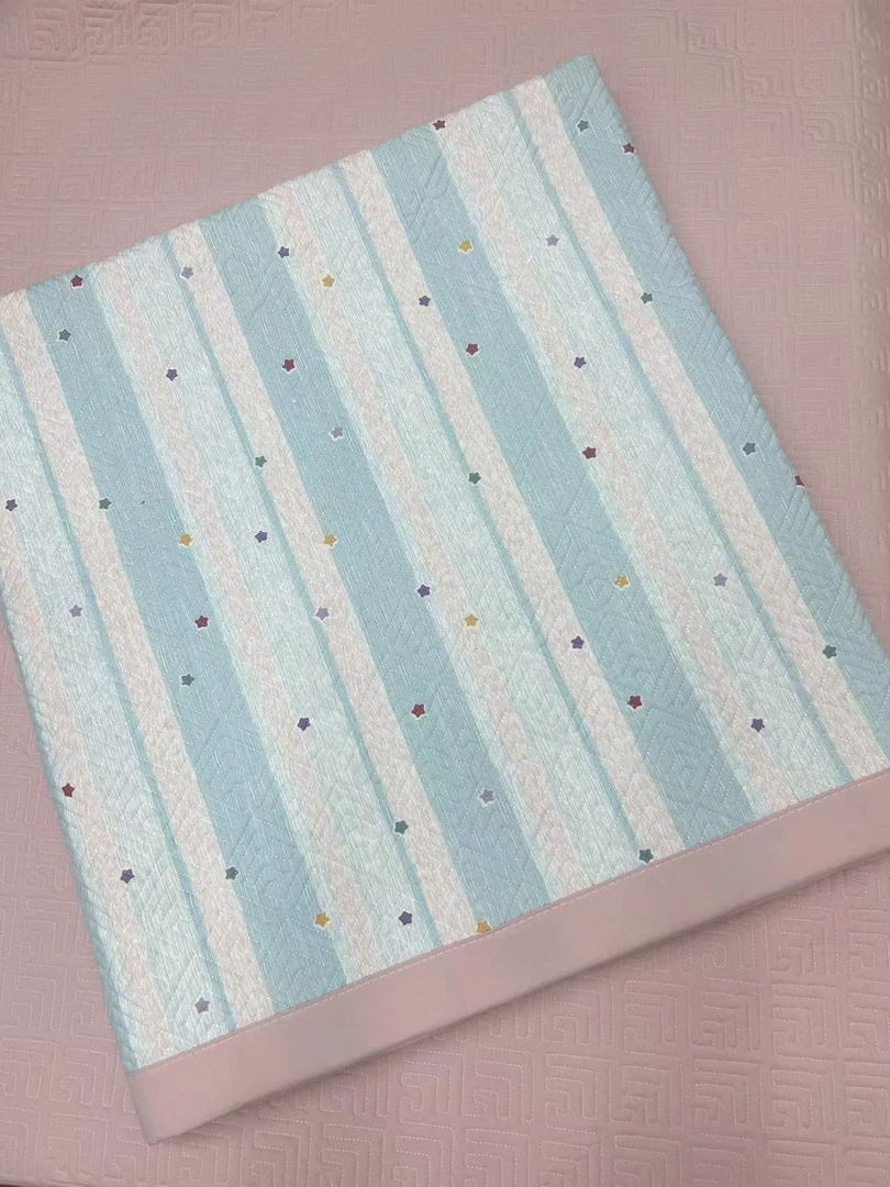 新款香云锦星空四季通用可爱简约床盖机洗夹棉双面盖毯