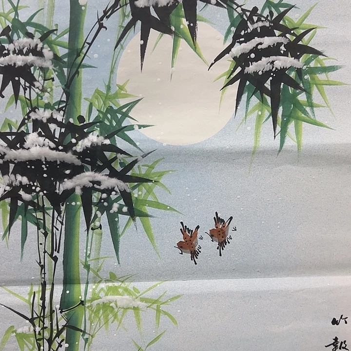 国画手绘国画作品