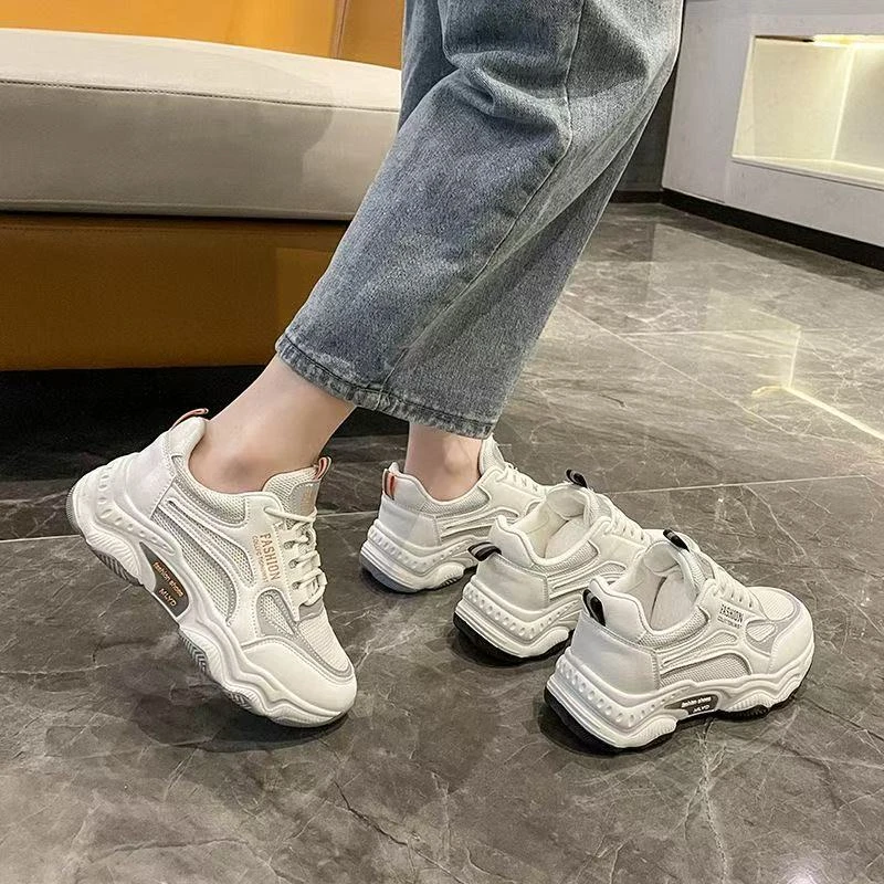 2025新款运动老爹鞋小白鞋时尚休闲百搭鞋