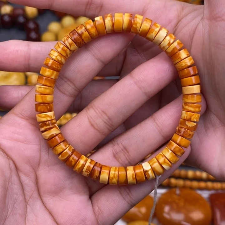 琥珀未镶嵌裸石蜜蜡L