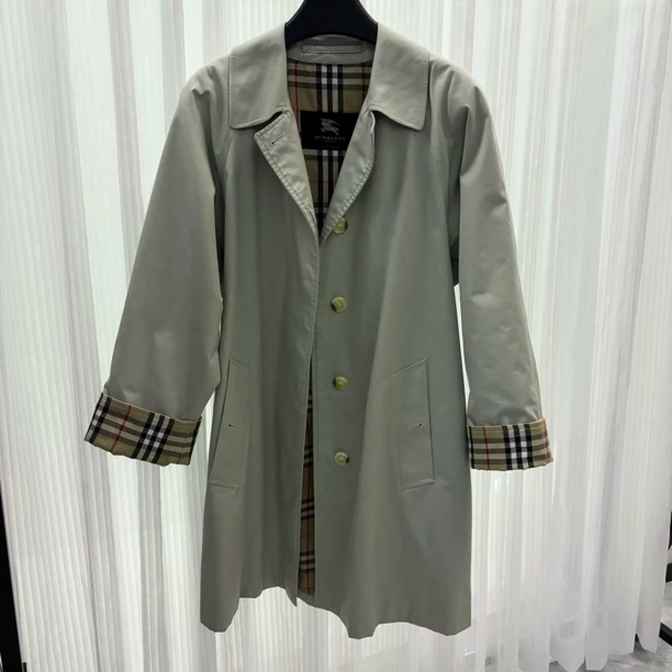 99新 BURBERRY/博柏利 中长款风衣/尺码UK10/WX109267