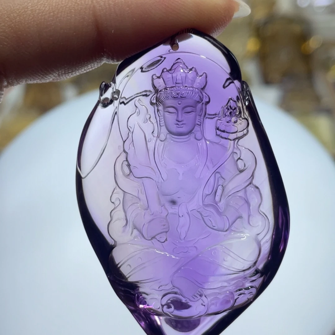 未镶嵌颈饰水晶定制