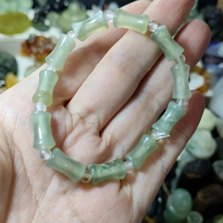 未镶嵌岫玉手串手串