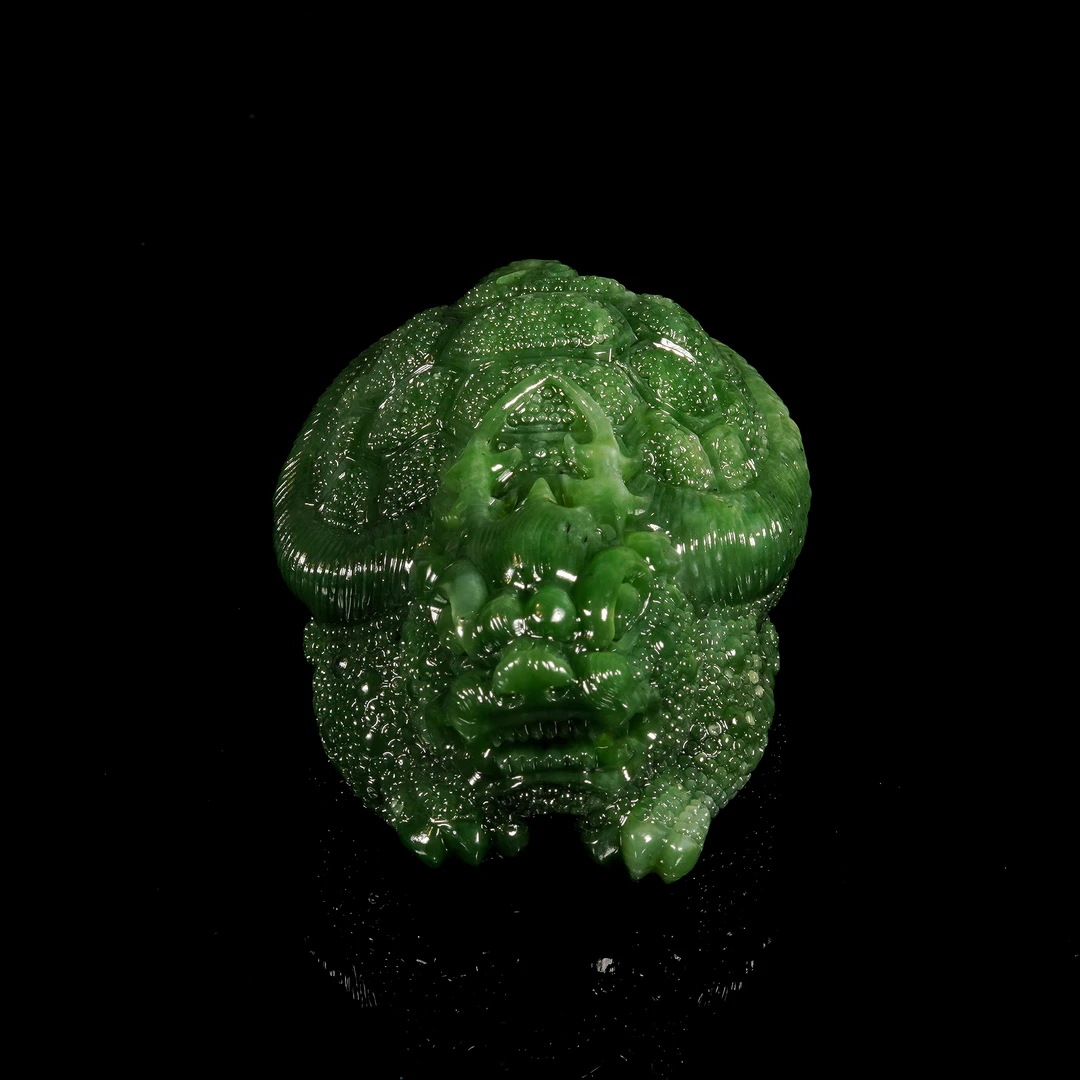 LOT.020和田碧玉龙龟/X3138