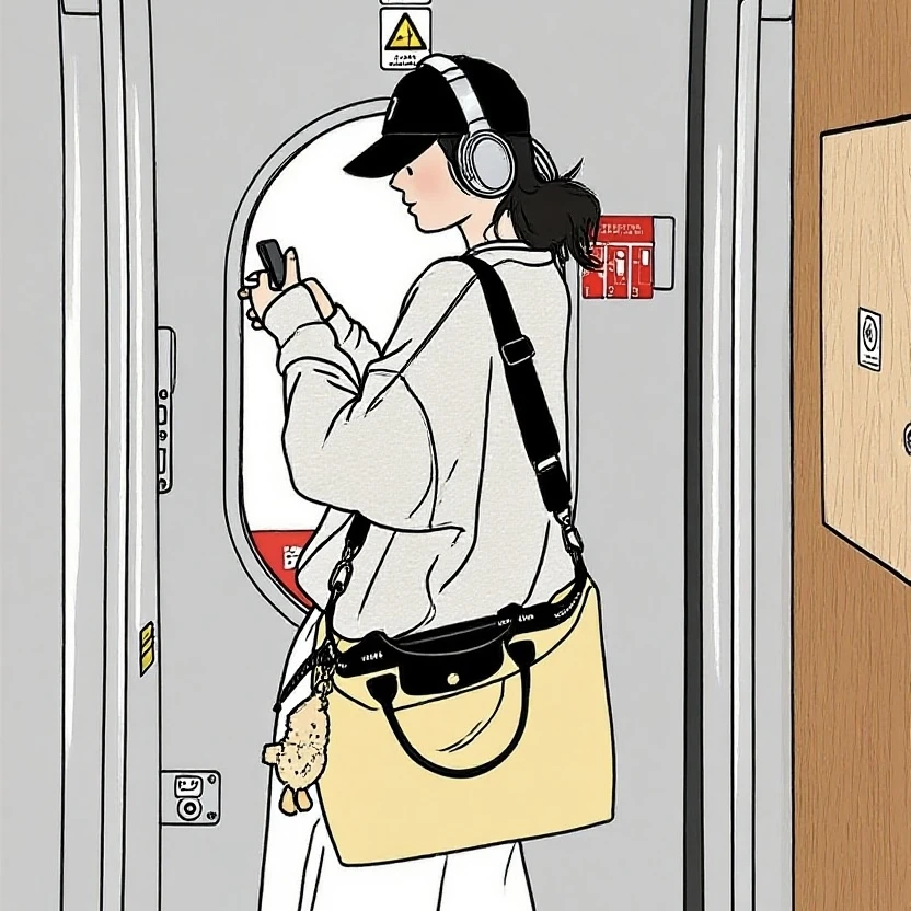 广州源头（68-137）编码新款时尚达人斜跨单肩运动包