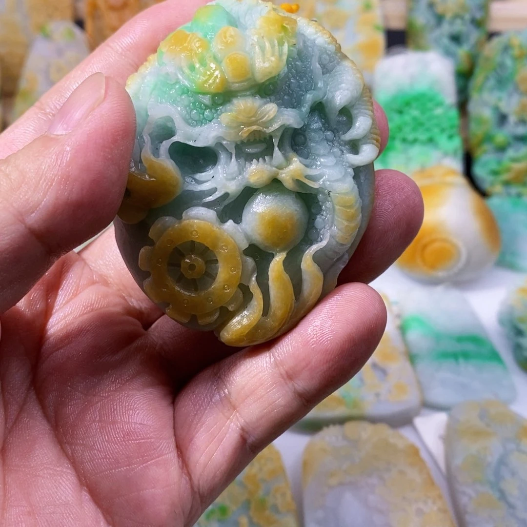 定制翡翠未镶嵌天*琳翡翠