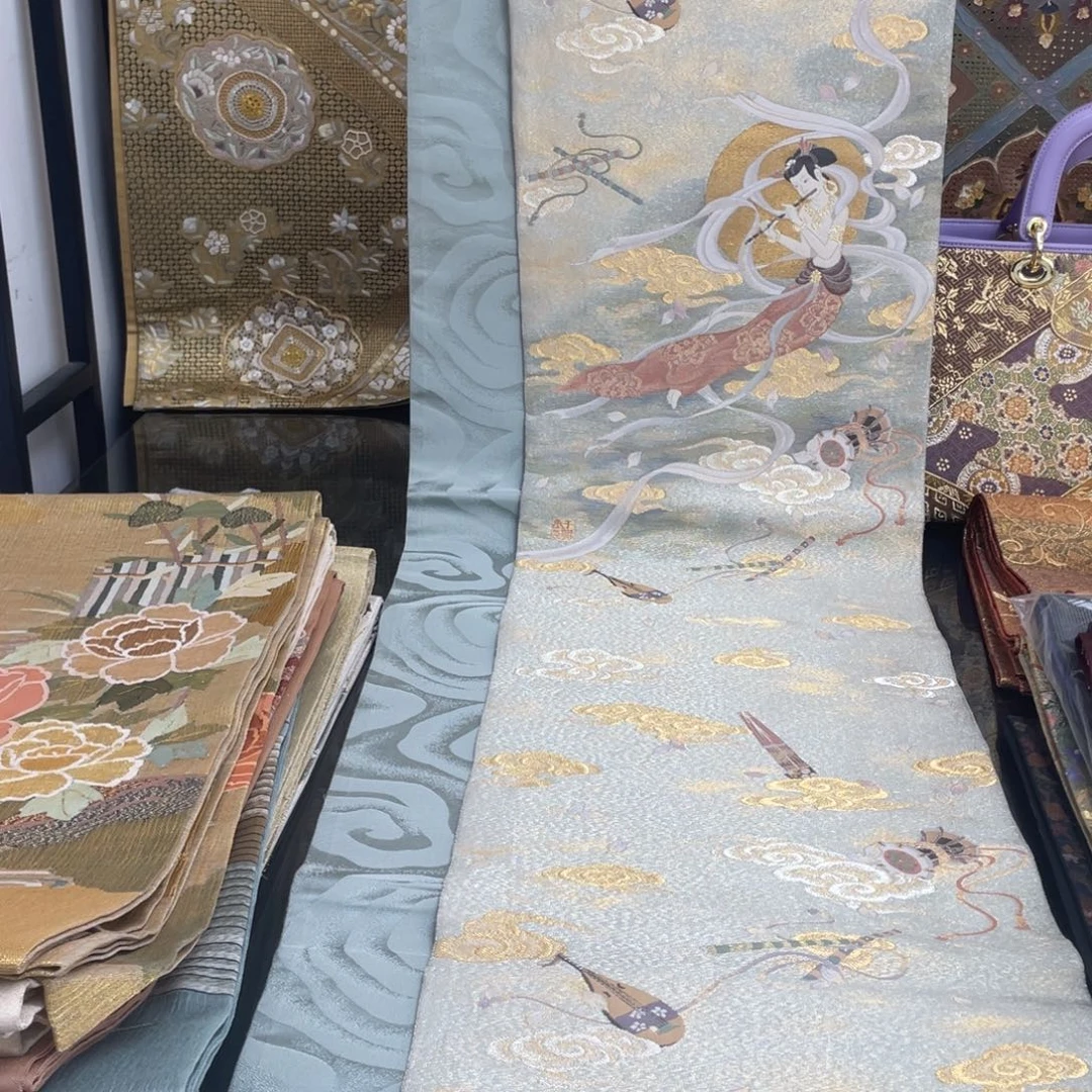 织绣唐锦西阵织 飞天38