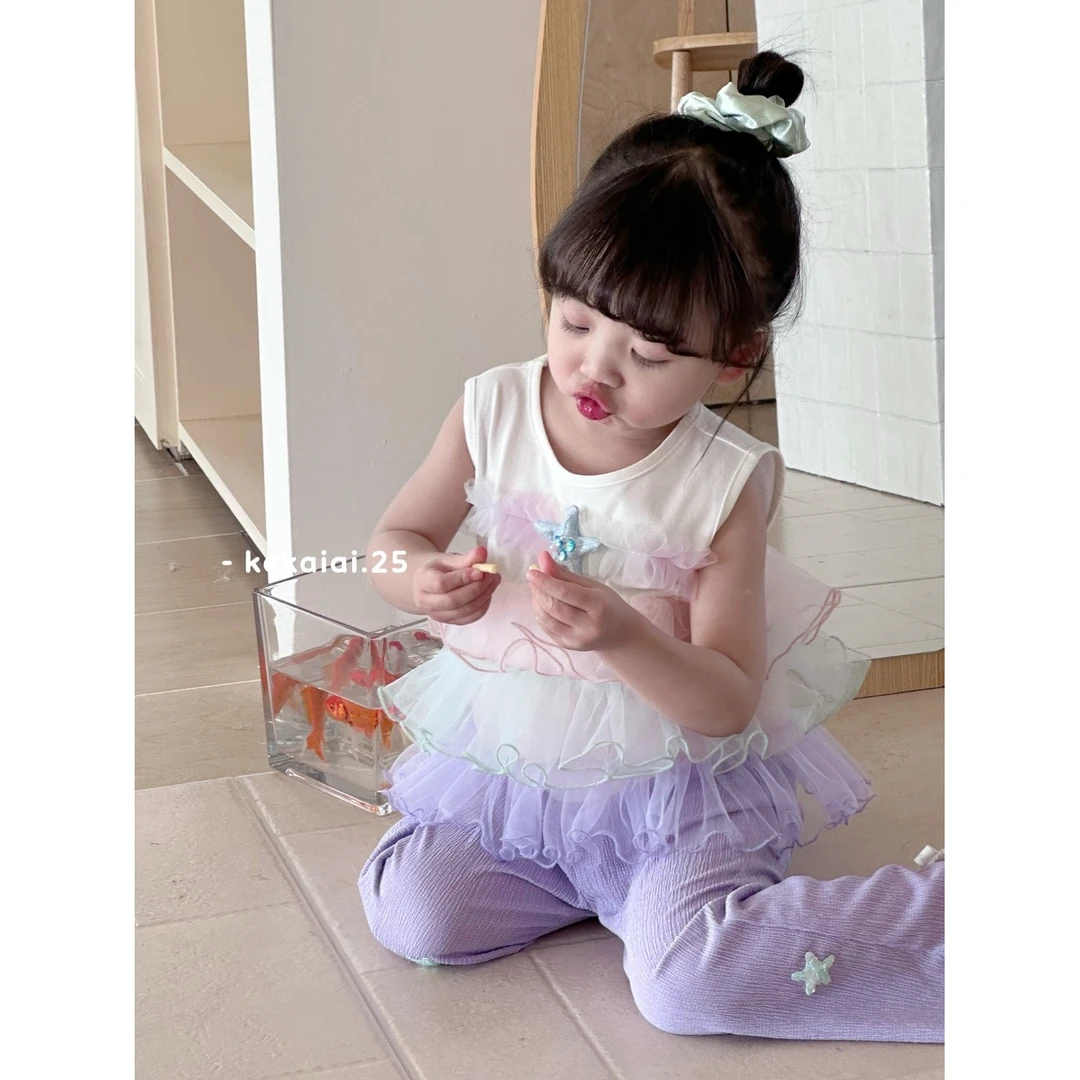 KKAA·25夏~贝壳彩纱上衣68262