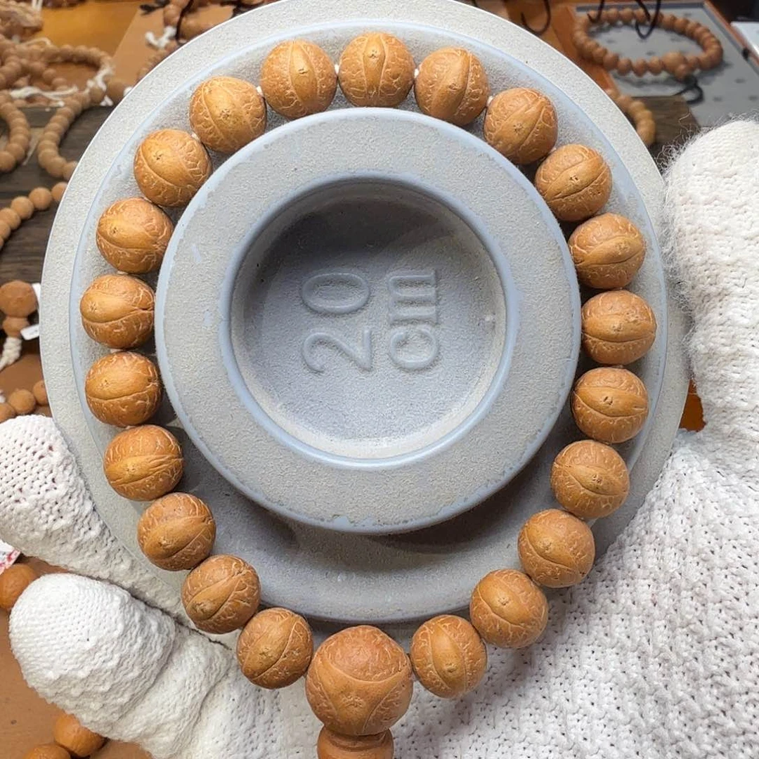 凤眼菩提手串11.5-11.8mm厚皮壳高油高密