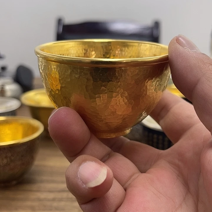 李小鹤工坊铁包金100毫升4克金杯