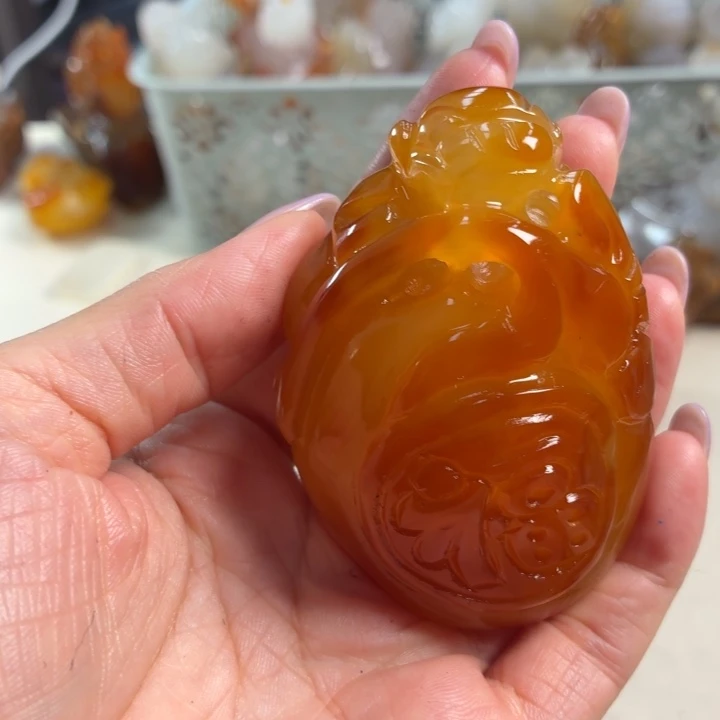 玛瑙/玉髓未镶嵌吊坠(不含链)