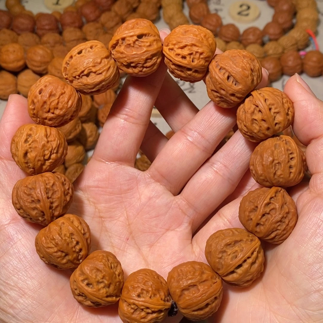 桃核吊坠桃心手持