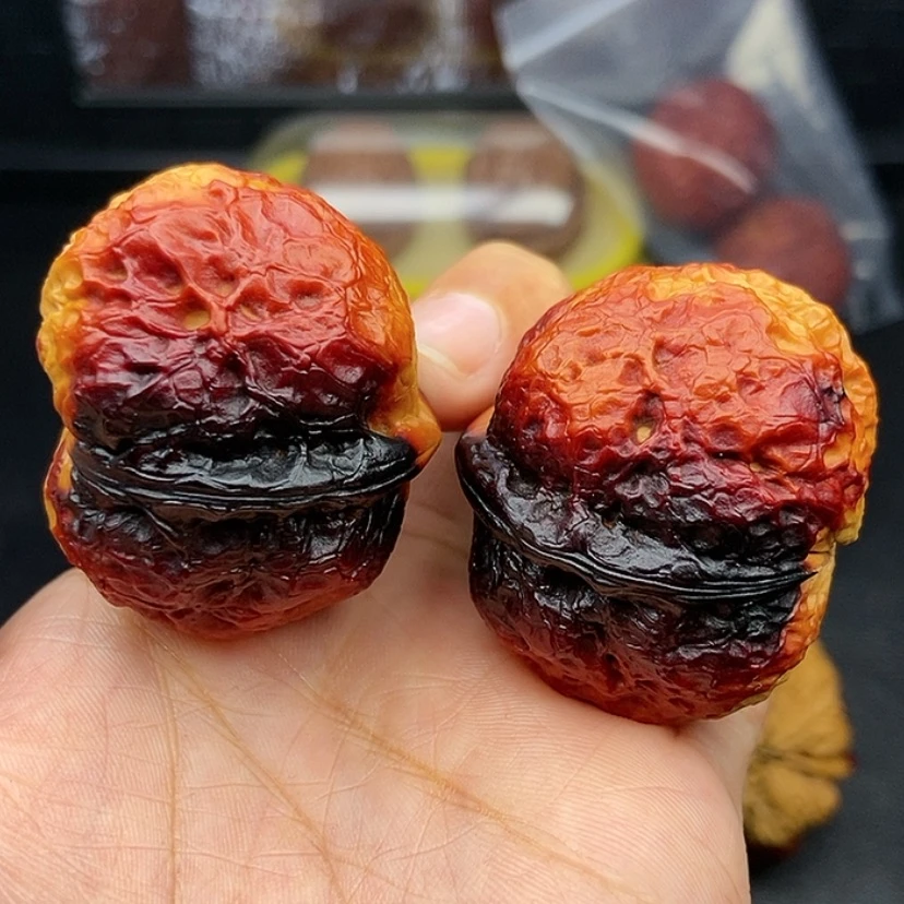 【闪购商品】把件文玩核桃43尺霸王蟾