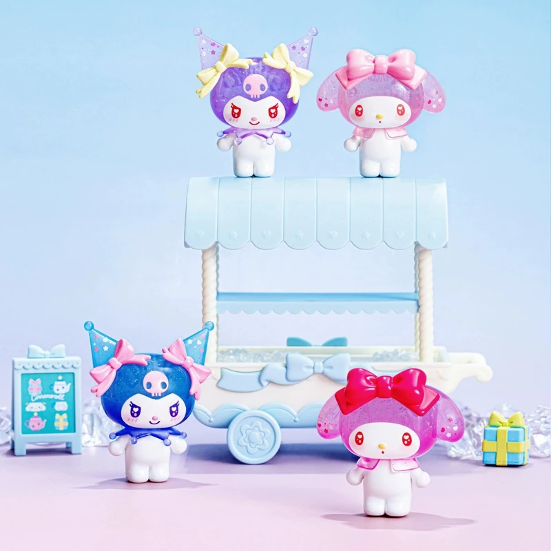 TOPTOY三丽鸥夏日波子汽水系列萌粒盲袋酷洛米美乐蒂公仔礼物