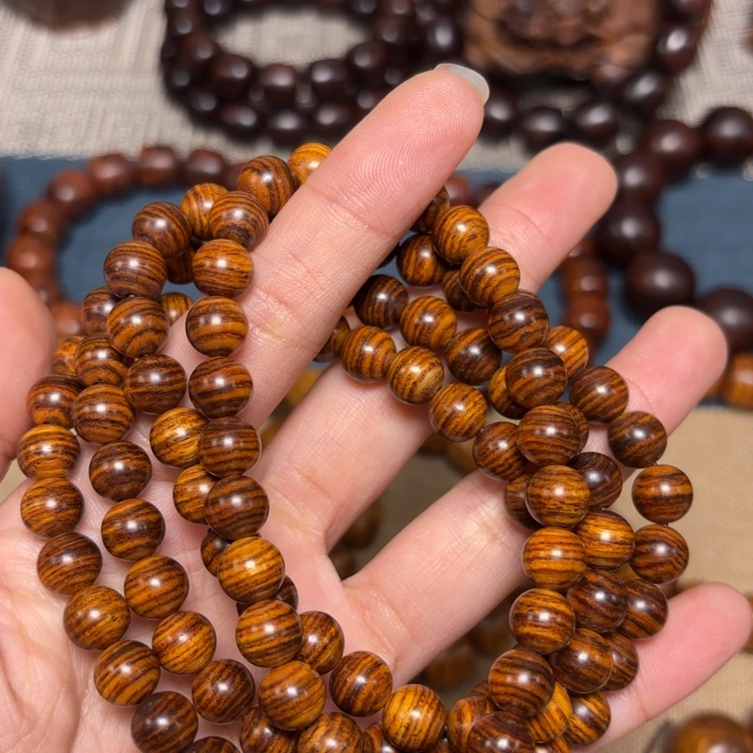 黄花梨/降香黄檀手串/手链甲****佬