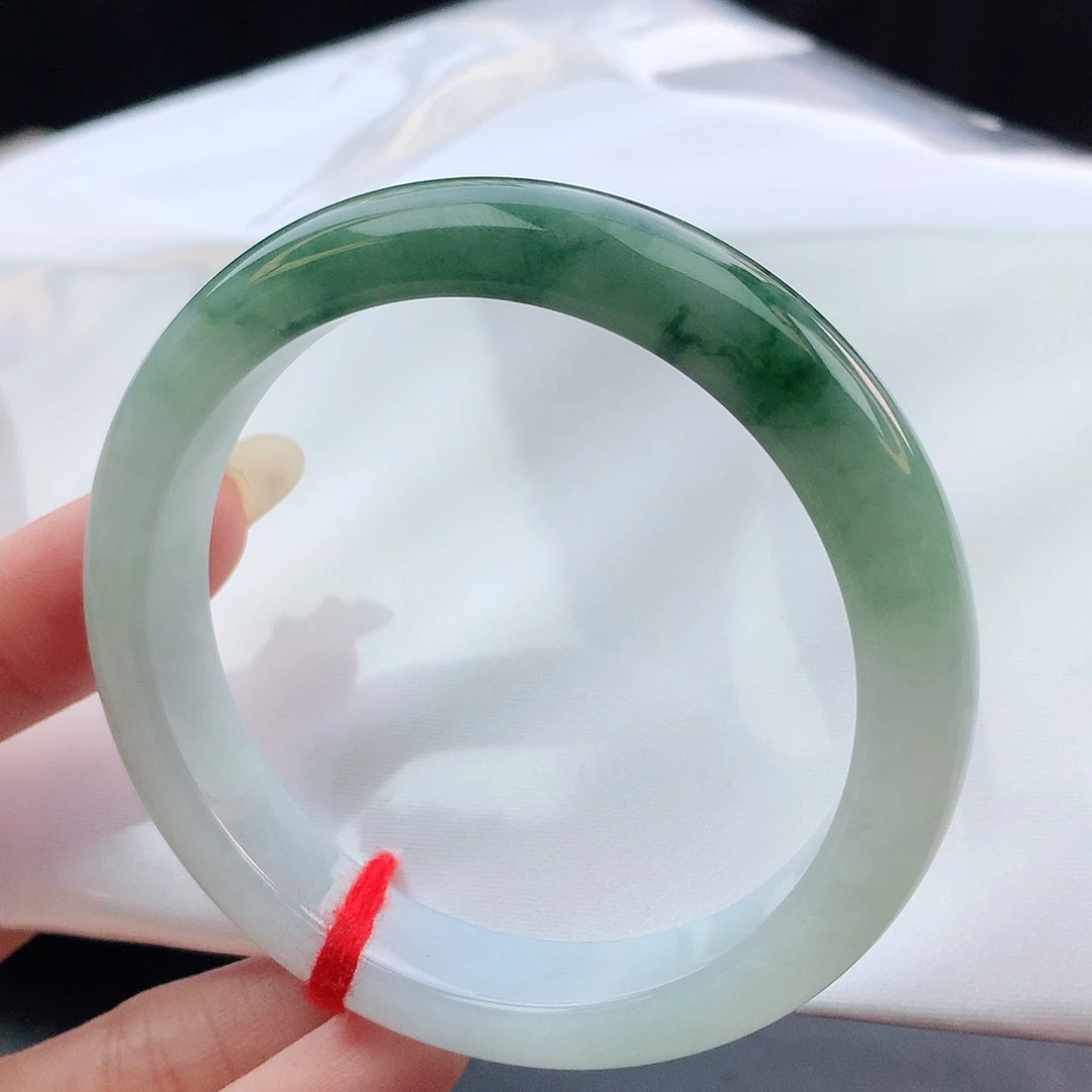 翡翠手镯未镶嵌58圈口881417