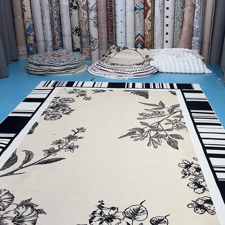 混纺242×363尺寸误差±1-3cm棉布底比利时绒孤品瑕疵