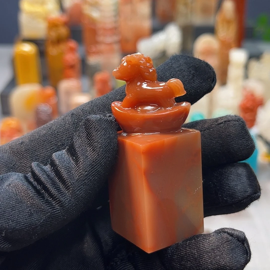 巴林石印石包邮包刻2551