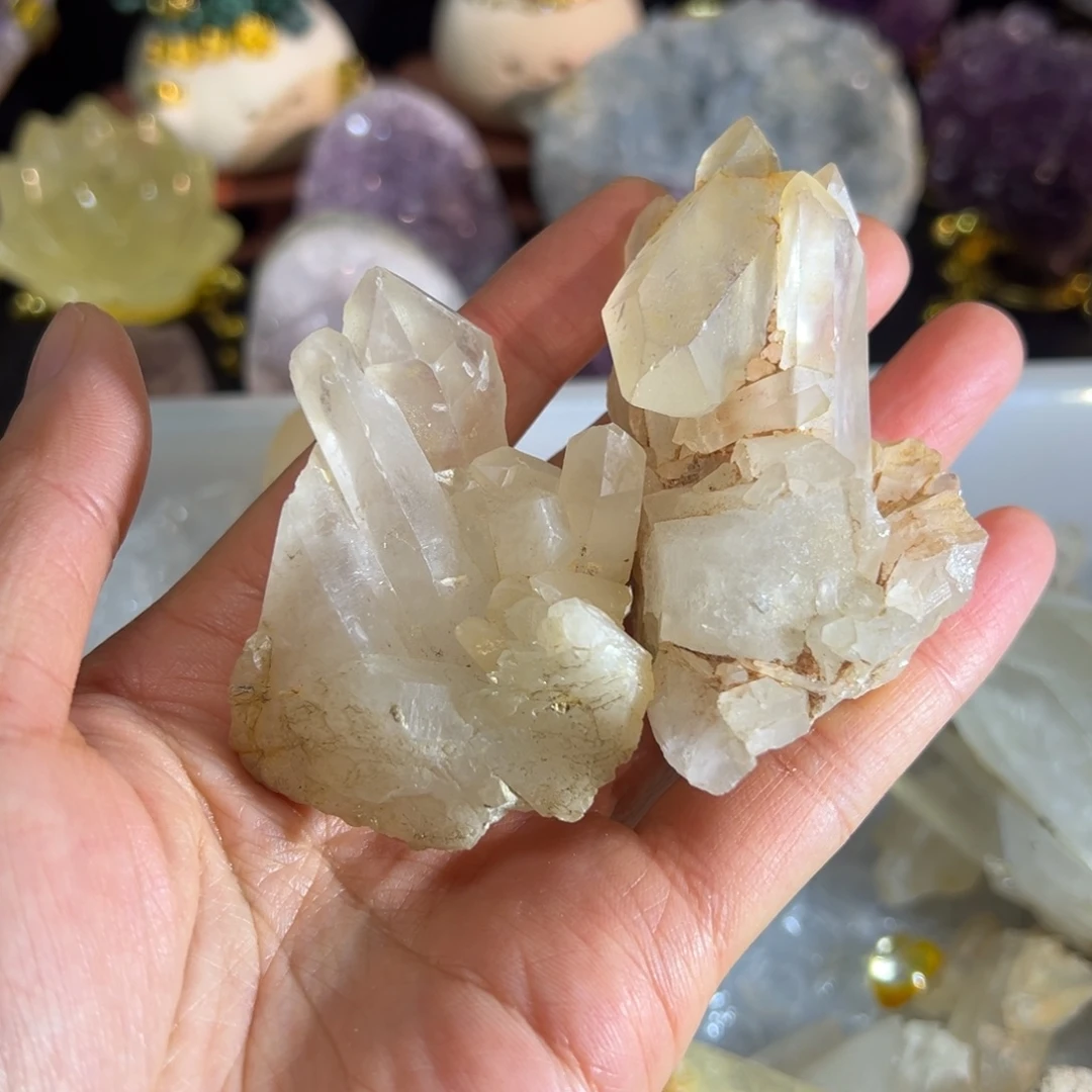 水晶未镶嵌珠宝半成品21白水晶