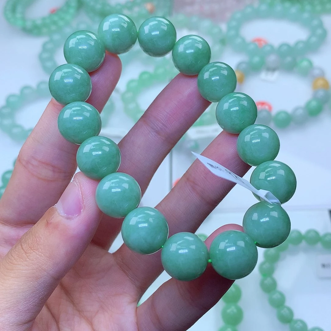 翡翠未镶嵌毛衣链