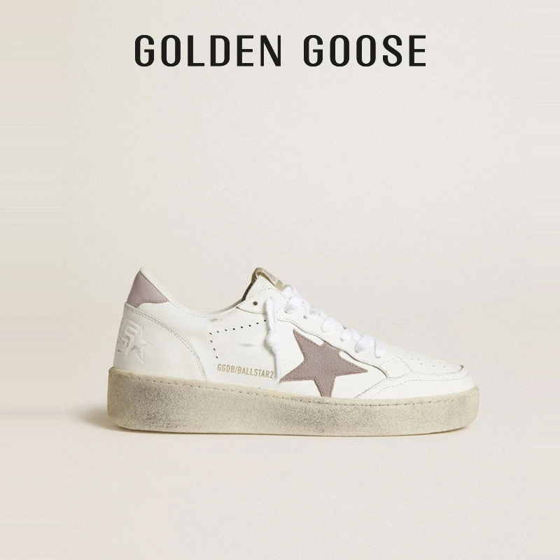 【春夏新品】Golden Goose女Ball Star2粉彩风厚底小脏鞋GGDB商品图