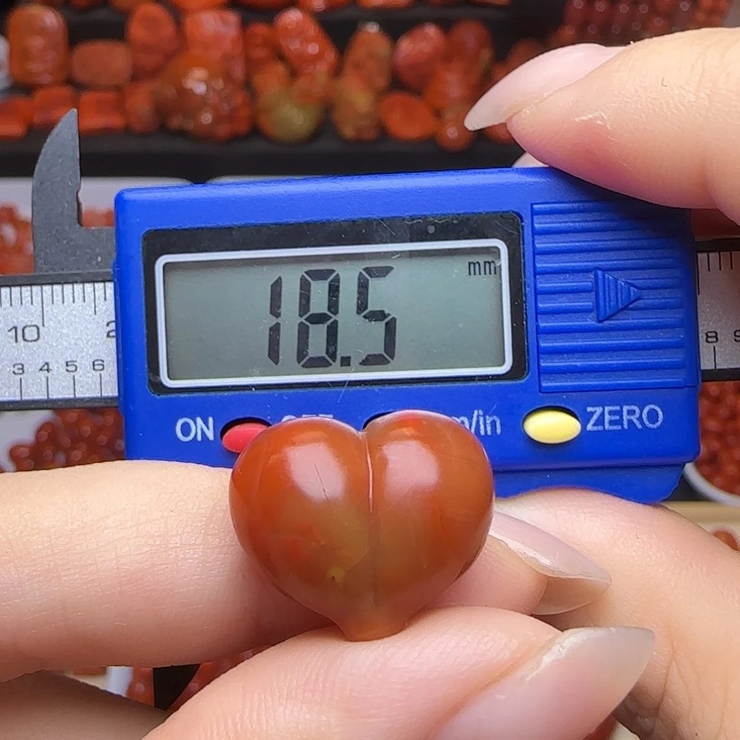 南红玛瑙未镶嵌吊坠(不含链)