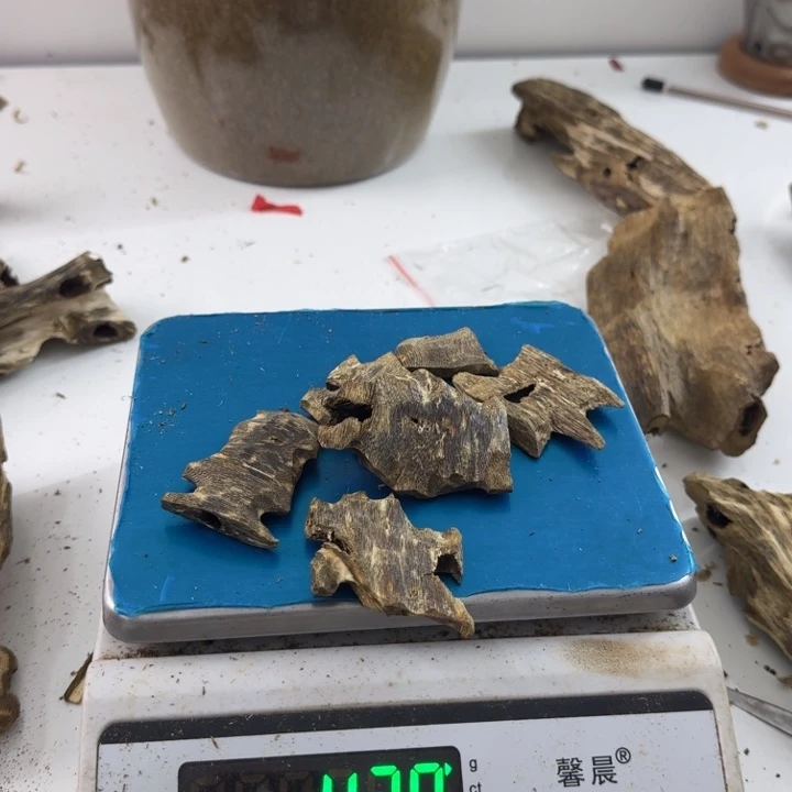 沉香碎屑沉香绿绮楠沉香43克ztj