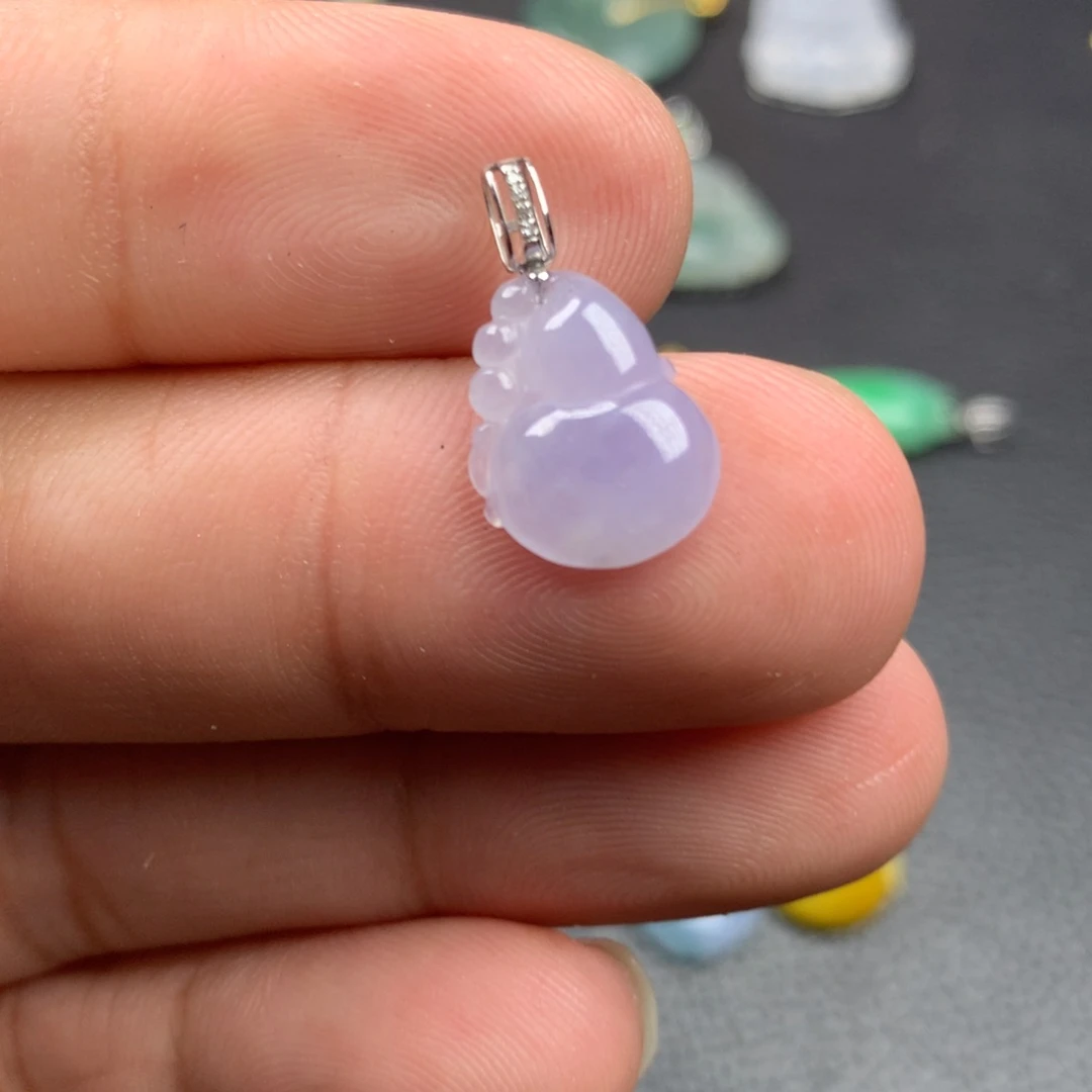 【闪购商品】颈饰18K金镶嵌翡翠翡翠