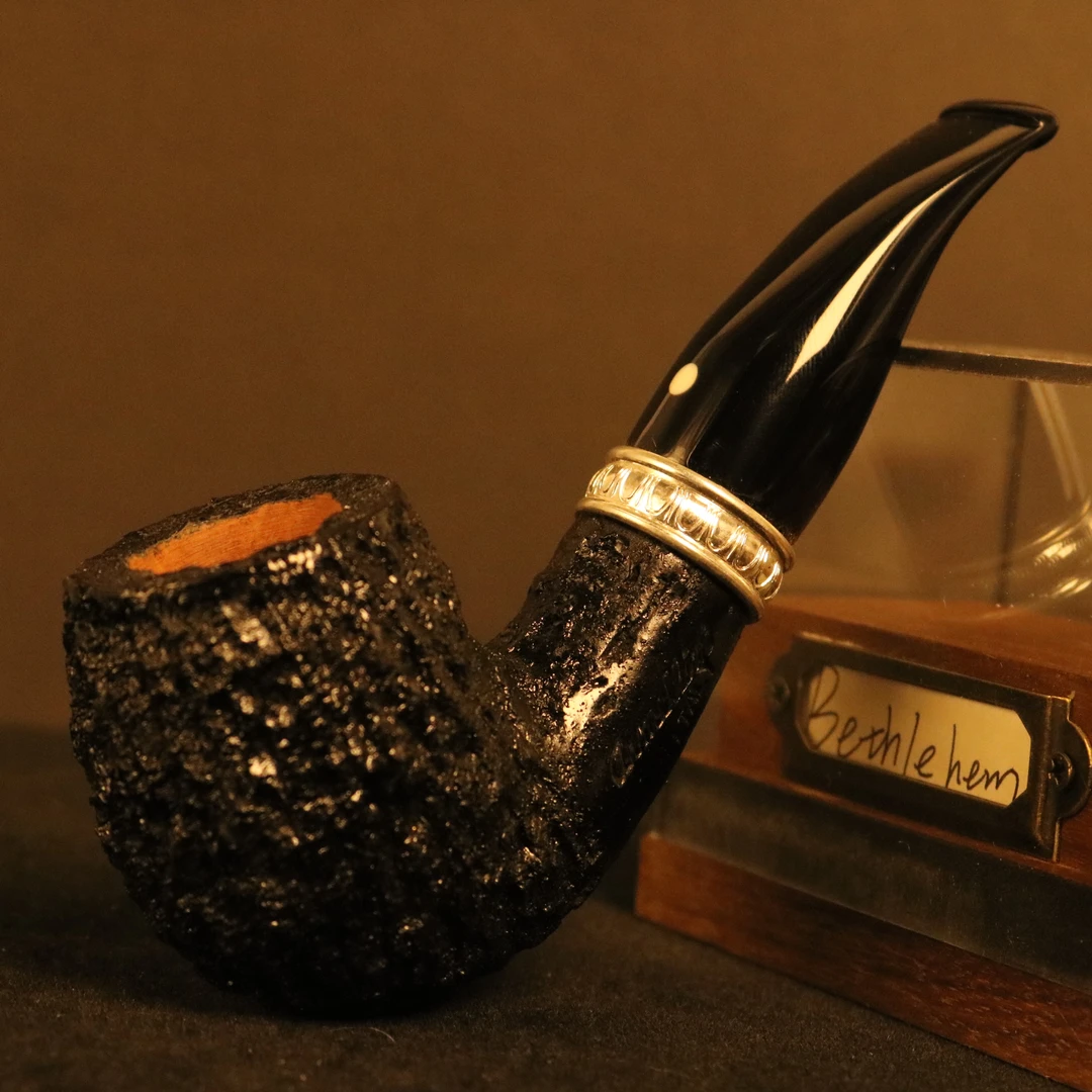 意大利阿梅里尼老斗手工石楠木烟斗锤子