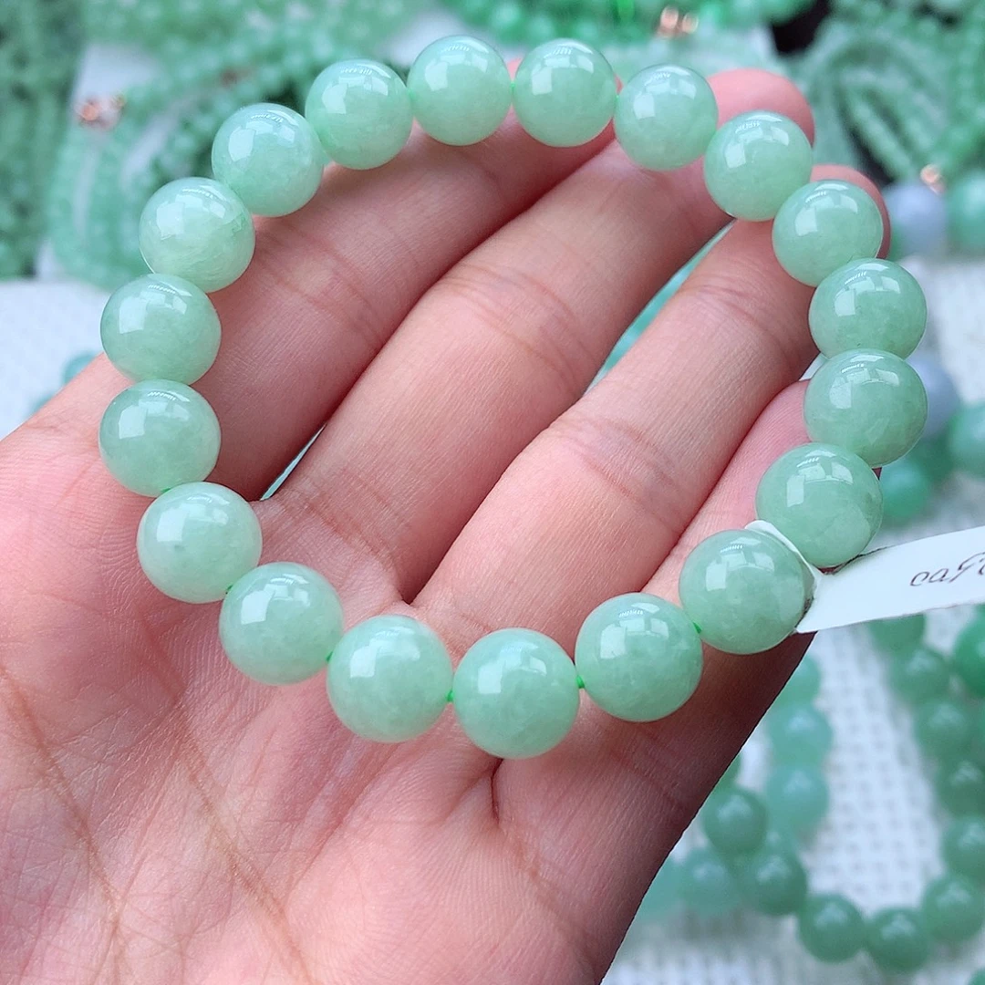 翡翠未镶嵌毛衣链