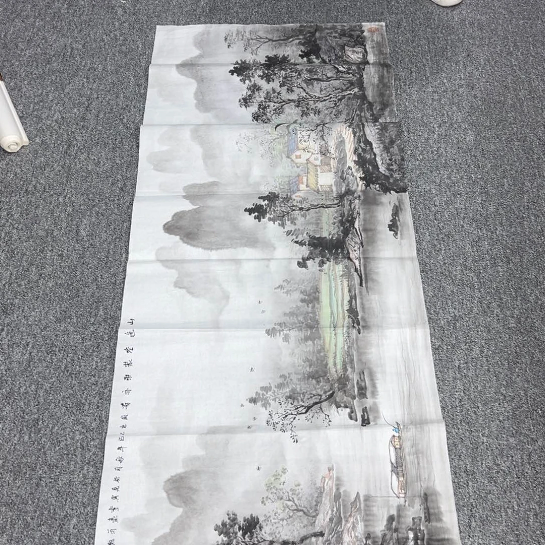 国画卖字画的小老板