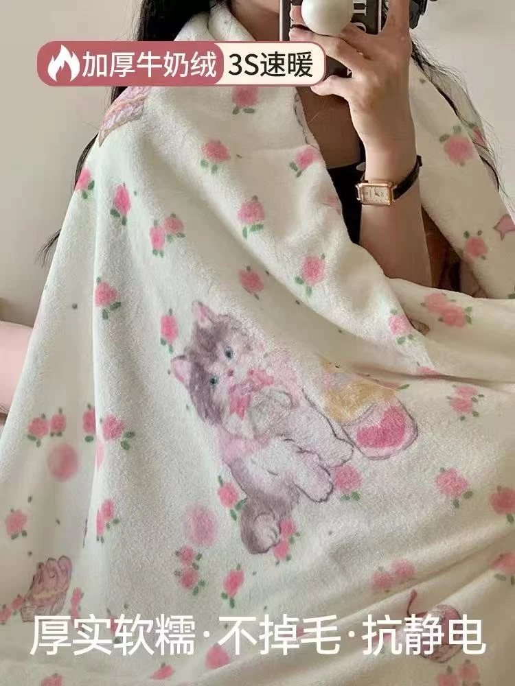 定制牛奶绒单被套