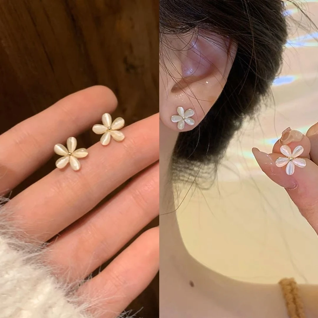 黄铜耳饰 2025年新款设计感925针耳钉高级感气质耳环小众