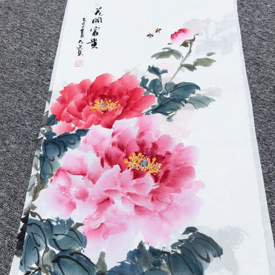 国画国画作品多次入选国内外